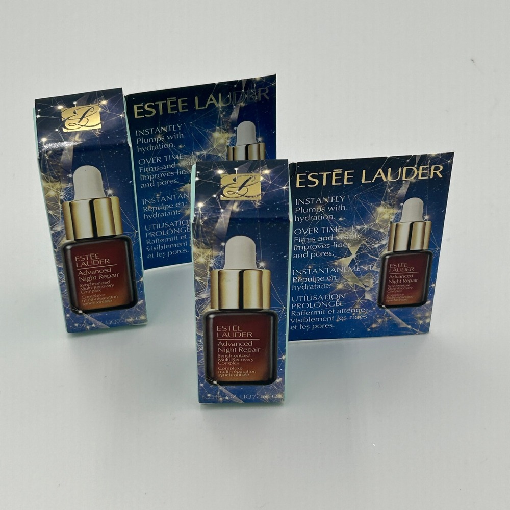 Estee Lauder Advanced Night Repair Serum 2pk 0.23oz 7ml New Travel Size